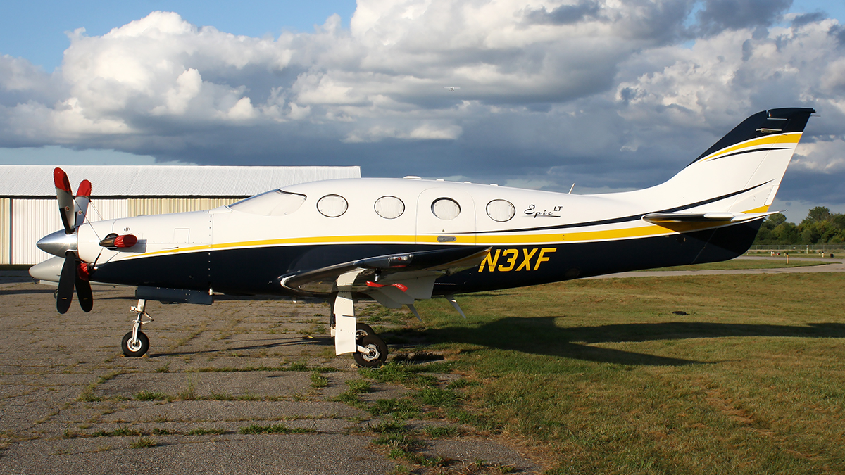 Full size: PRIVATE EPIC N3XF at Ann Arbor Municipal Airport